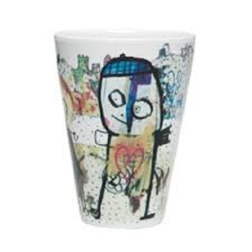 Set 2 cani - Be Friends - Beach, Portelan, 300 ml, Multicolor