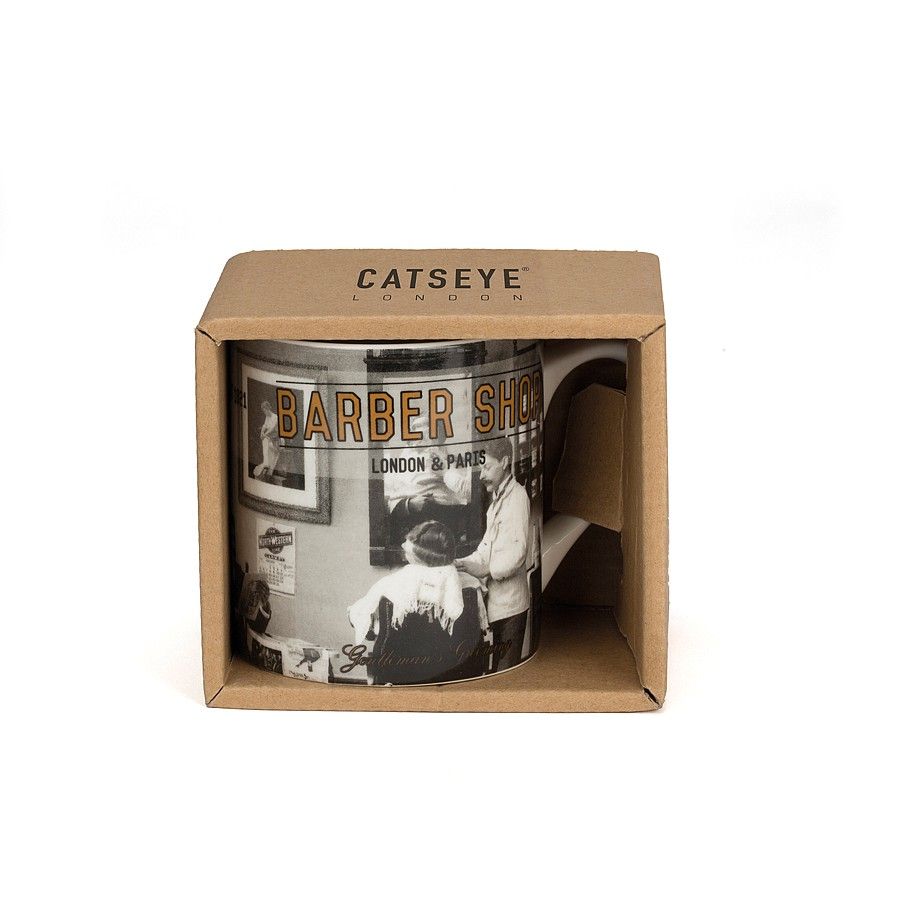 Cana - Barber Shop, Portelan, 400 ml, Multicolor