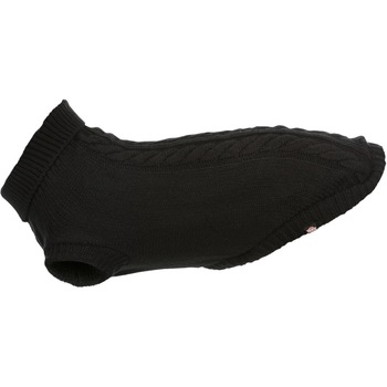 Pulover Trixie Kenton XS 30 cm Negru Pentru Caini 680002 Pulover Trixie Kenton XS 30 cm Negru Pentru Caini 680002