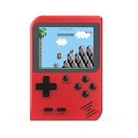Joc tetris SIKS® 400 de jocuri, retro, consola portabila, rosu