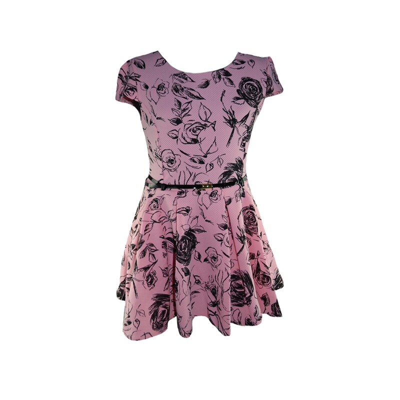 Rochie eleganta pentru fete, Mini Junior, Roz