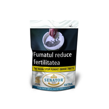 Tutun SENATOR - White Extra Volume (80g) Tutun SENATOR - White Extra Volume (80g)