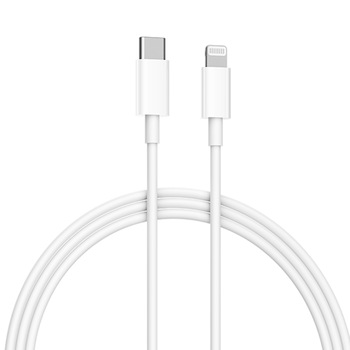 Cablu de date Xiaomi Mi, USB Lightning - USB Type C, 1.0 m, White Cablu de date Xiaomi Mi, USB Lightning - USB Type C, 1.0 m, White