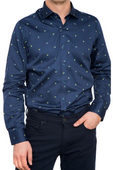 Camasa casual cu print abstract Camasa casual cu print abstract