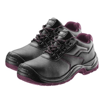 Pantofi de lucru pentru femei, S1, SRC, piele, marimea 37, NEO Pantofi de lucru pentru femei, S1, SRC, piele, marimea 37, NEO