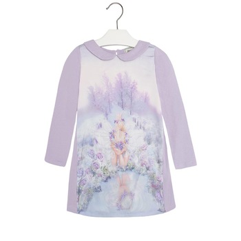 Rochie, Mayoral, fetite, mov, 4 ani Rochie, Mayoral, fetite, mov, 4 ani