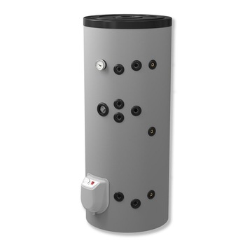 Boiler termoelectric cu doua serpentine si rezistenta electrica, Vision, pardoseala, 300l, 9kw Boiler termoelectric cu doua serpentine si rezistenta electrica, Vision, pardoseala, 300l, 9kw