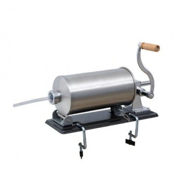 Masina Manuala de Umplut Carnati Vanessa Orizontala, 5 Kg, Inox, 4 palnii Masina Manuala de Umplut Carnati Vanessa Orizontala, 5 Kg, Inox, 4 palnii