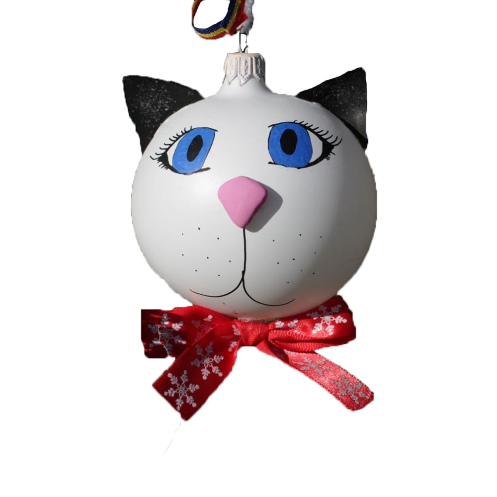 Glob cu pisica, Marca Tracolla , Globuri Craciun