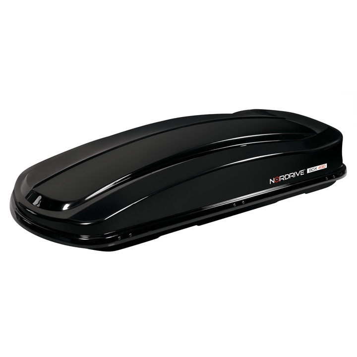 Cutie bagaje ABS D-Box 430 Litri Nordrive - Negru lucios