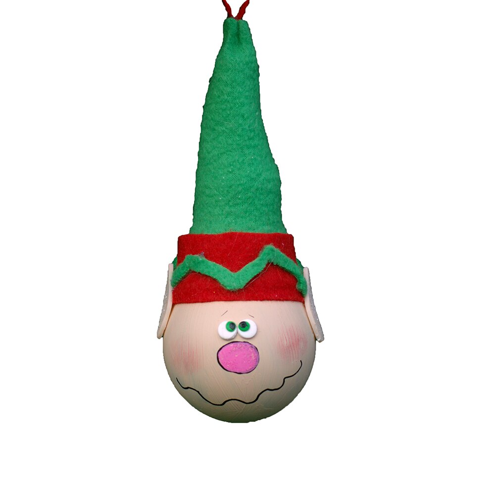 Glob brad cu elf, Marca Tracolla , Globuri Craciun