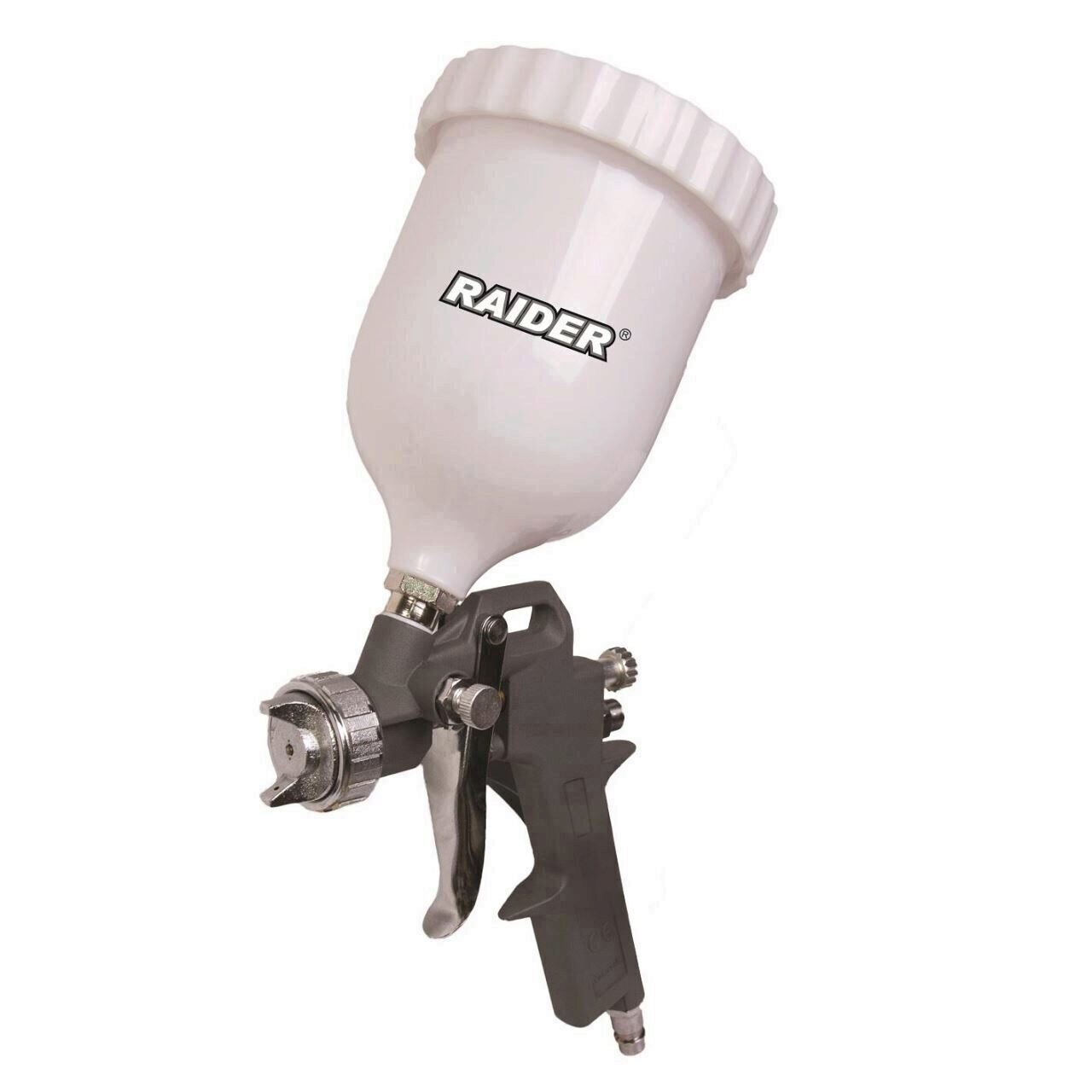 Pistol pentru vopsit cupa sus, Raider RD-SG02, 1.5 mm, 0.6L