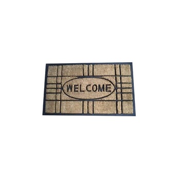 Covoras intrare Strend Pro CC RBC 29, Welcome, 45x75 cm, baza cauciucata Covoras intrare Strend Pro CC RBC 29, Welcome, 45x75 cm, baza cauciucata