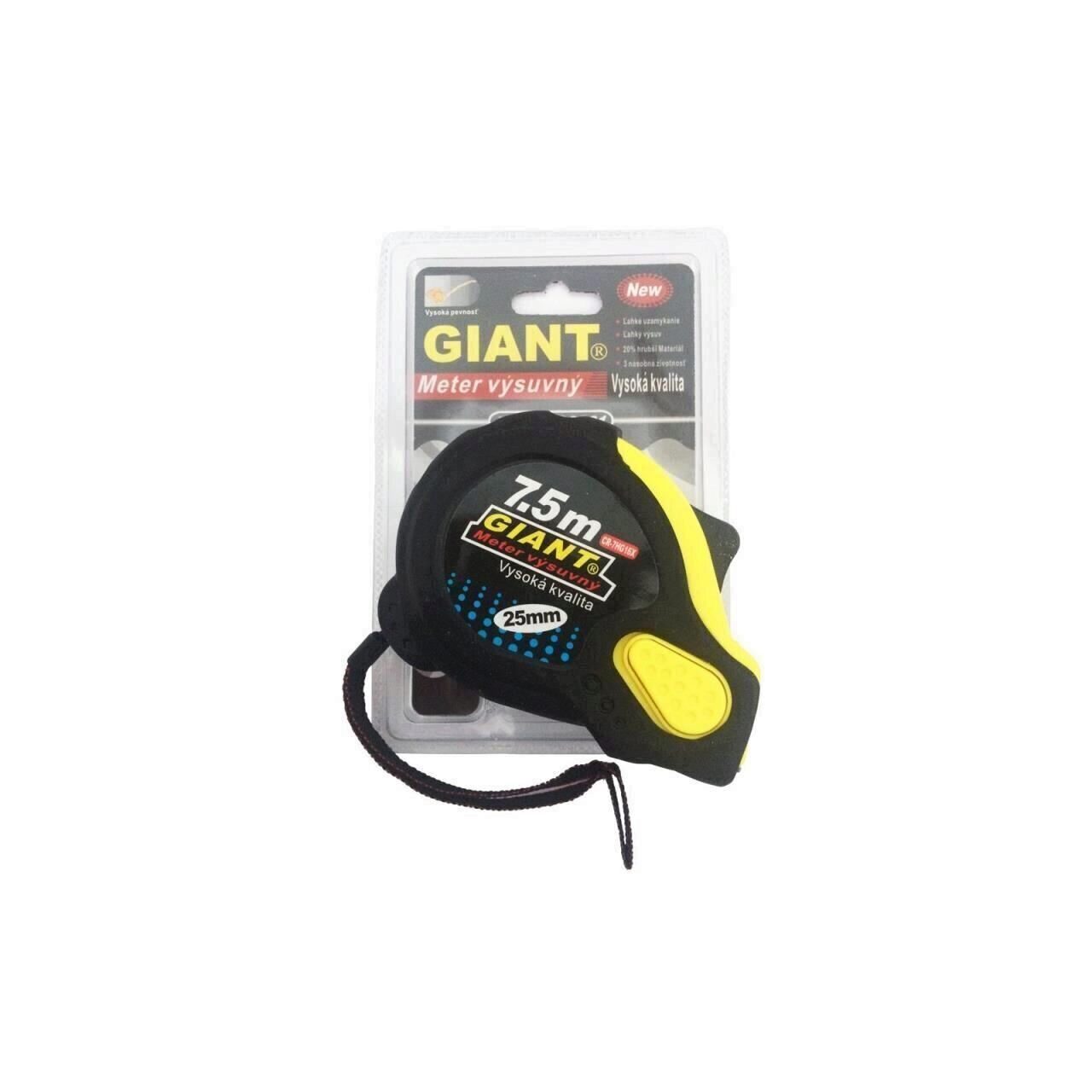 Ruleta Strend Pro Giant CR-7HG16X, 7.5 m x 25 mm, 3 frane