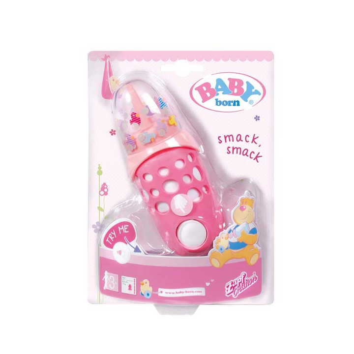 Zapf Baby Born baba kiegészítő, interaktív cumisüveg