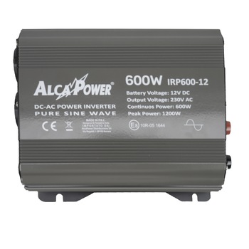 Invertor de tensiune AlcaPower by President 600W 12V-230V Sinus Pur, port USB, intrare telecomanda Invertor de tensiune AlcaPower by President 600W 12V-230V Sinus Pur, port USB, intrare telecomanda