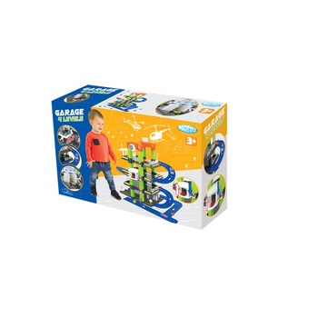 Set garaj 4 nivele, Mochtoys Set garaj 4 nivele, Mochtoys