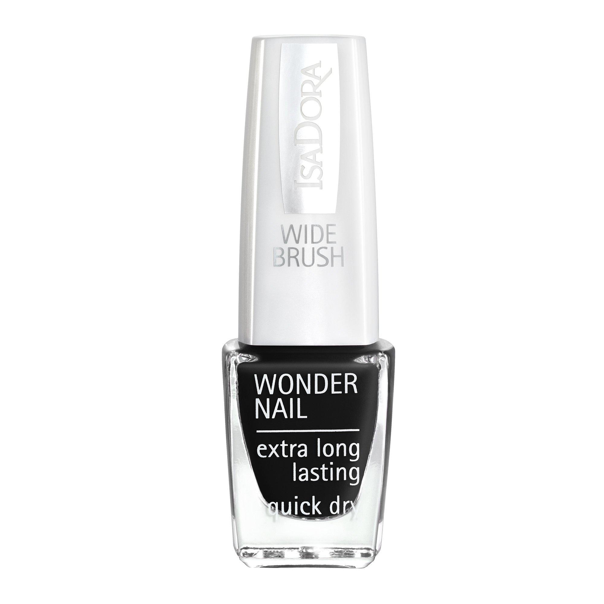Lac de unghii - Wonder Nail, Isadora, 6 ML, Black Lacquer