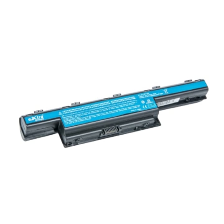Li-Ion laptop akkumulátor használható Acer Aspire series 5733 5750 AS10D31 AS10D75 6600 mAh 9 cellával