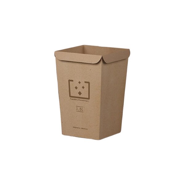 Set 5 bucati Cos de gunoi reciclabil Allocacoc DH0008/TBBN15, 1.5L