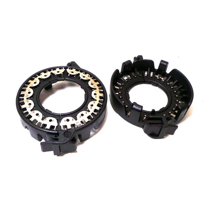 Autó izzó rögzítő adapter, motoLEDy, D1, D1S, HID, LED izzókhoz, projektoros lencsés fényszórókhoz, 2 darabos készlet, 50 mm átmérőjű, 11 mm magasságú