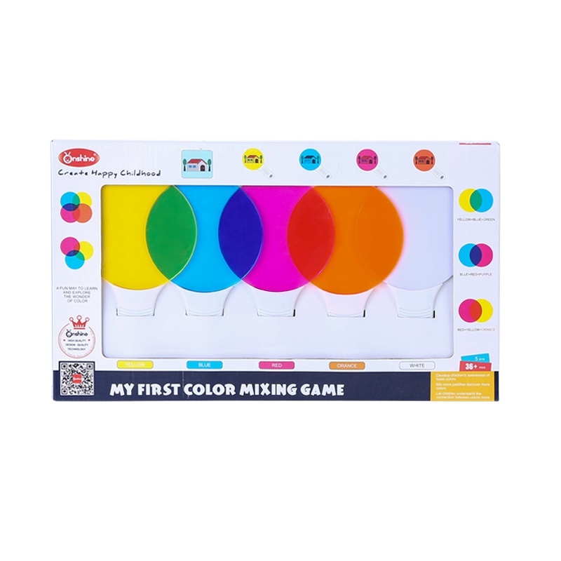 Joc educativ, Color Mixing Game, Spectru de culori, Onshine