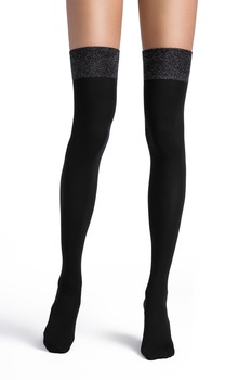 Sosete lungi peste genunchi Trendy 180, Conte Elegant, Negru, 36-39 Sosete lungi peste genunchi Trendy 180, Conte Elegant, Negru, 36-39