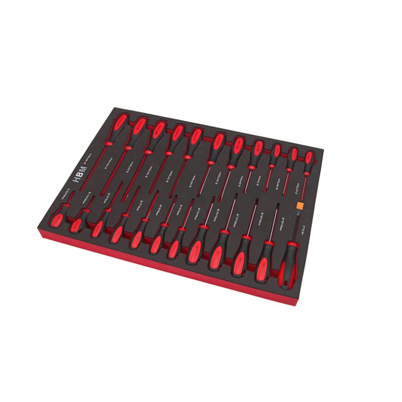 Set modul dulap, HBM, 23 piese, surubelnite profesionale,