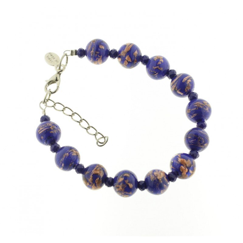 Bratara Ariki din sticla de Murano Somerso 1