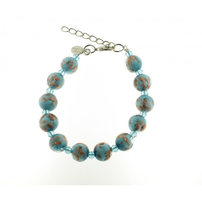 Bratara Ariki din sticla de Murano Somerso 3