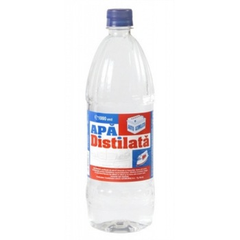 Apa distilata, factor pH neutru, Promax - 1L Apa distilata, factor pH neutru, Promax - 1L