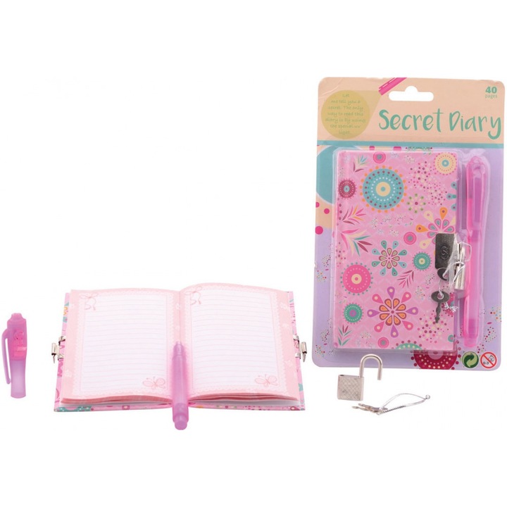 Secret Diary таен дневник с UV писалка