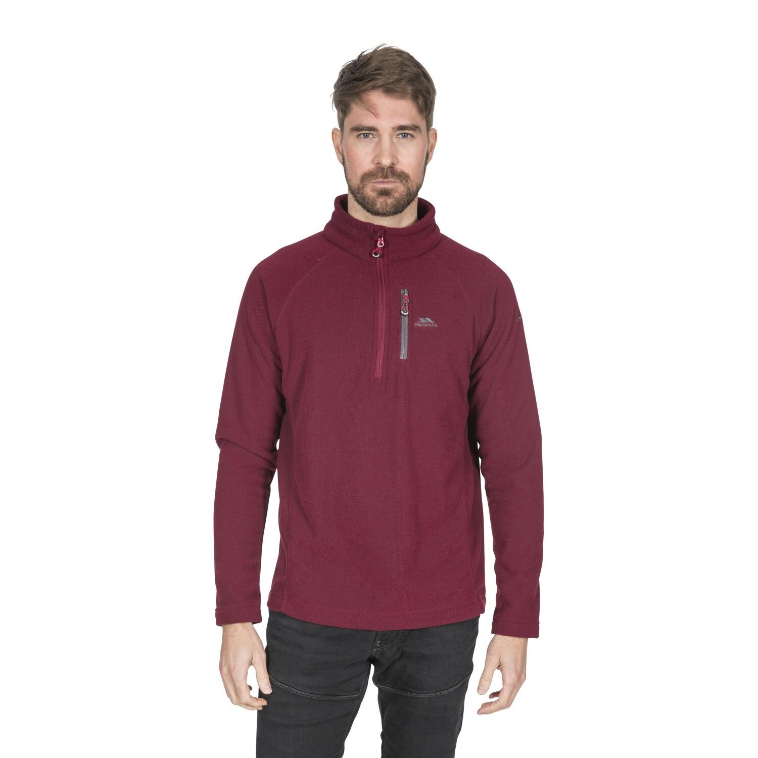 Bluza polar barbati Trespass Structual Visiniu 2XL