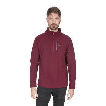 Bluza polar barbati Trespass Structual Visiniu 2XL Bluza polar barbati Trespass Structual Visiniu 2XL