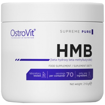 Хранителна добавка OstroVit HMB Powder, 210 гр - eMAG.bg