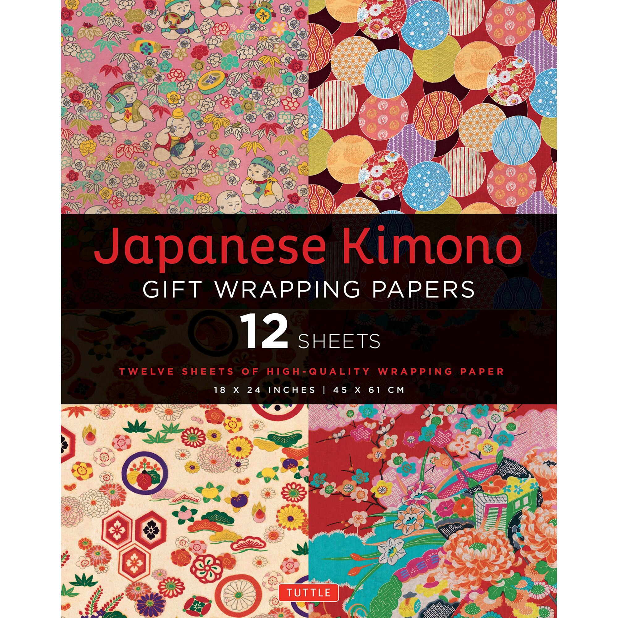 Japanese Kimono Gift Wrapping Papers -