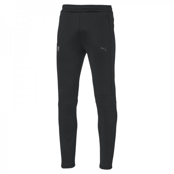 Pantaloni Puma ferrari t7 track pants 596129-01, Barbati, XS INTL, Negru