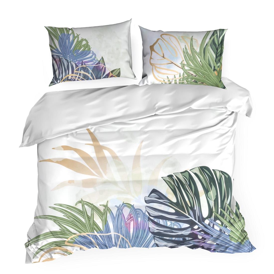 Lenjerie de pat din bumbac, Eurofirany APEL 160x200 Multicolor