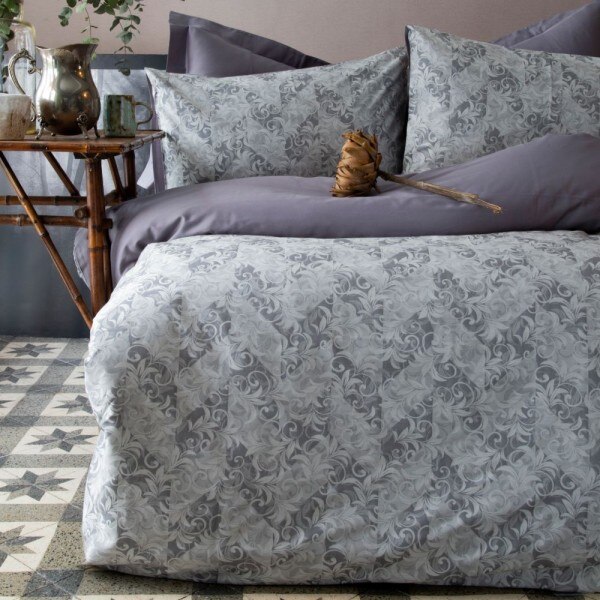 Lenjerie de pat pentru 2 persoane Gratzi, Bumbac 100%, Multicolor