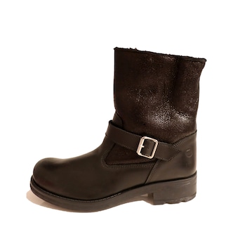 Ghete negre imblanite, Melania, 38 EU Ghete negre imblanite, Melania, 38 EU