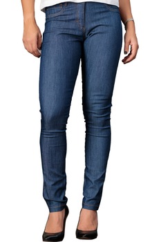 Pantalon dama albastru, elastic, Giorgal, 42 EU Pantalon dama albastru, elastic, Giorgal, 42 EU