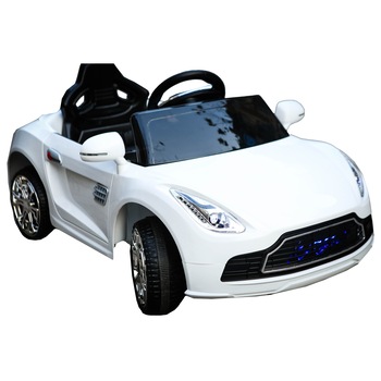 Masinuta electrica pentru copii, Mappy Drive,cu telecomanda, Alb Masinuta electrica pentru copii, Mappy Drive,cu telecomanda, Alb