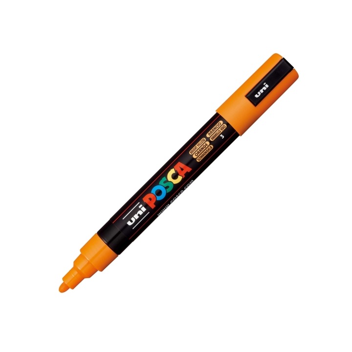 Marker UNI PC-5M Posca 1.8-2.5 mm, portocaliu