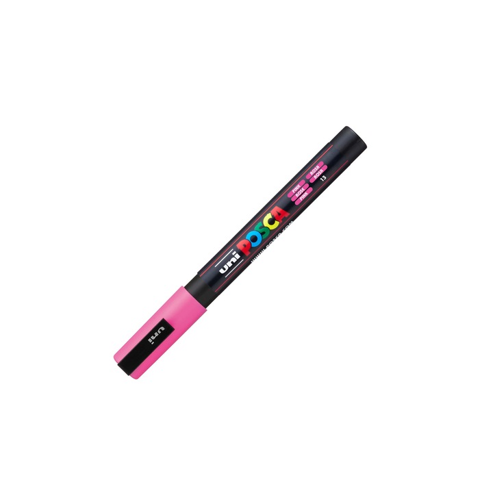 Marker UNI PC-3M Posca 09-13 mm, roz