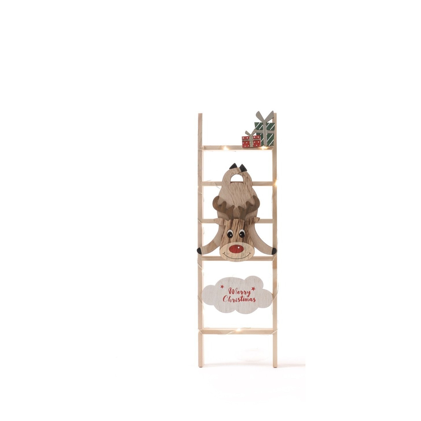 Ren pe scara, cu lumini led , 14x46 cm