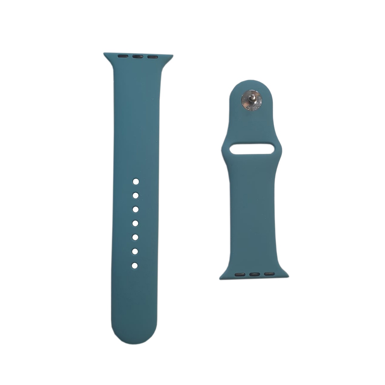 Curea din silicon pentru Apple Watch, compatibil cu dimensiunea 42/44 mm, Vernil Inchis, BBL1801