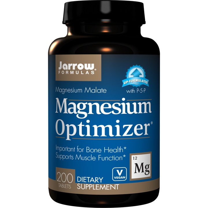 Хранителна добавка Jarrow Formulas Magnesium Optimizer, 200 таблетки