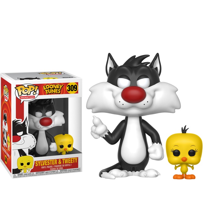 Фигурка Funko Pop Animation Looney Tunes Sylvester and Tweety