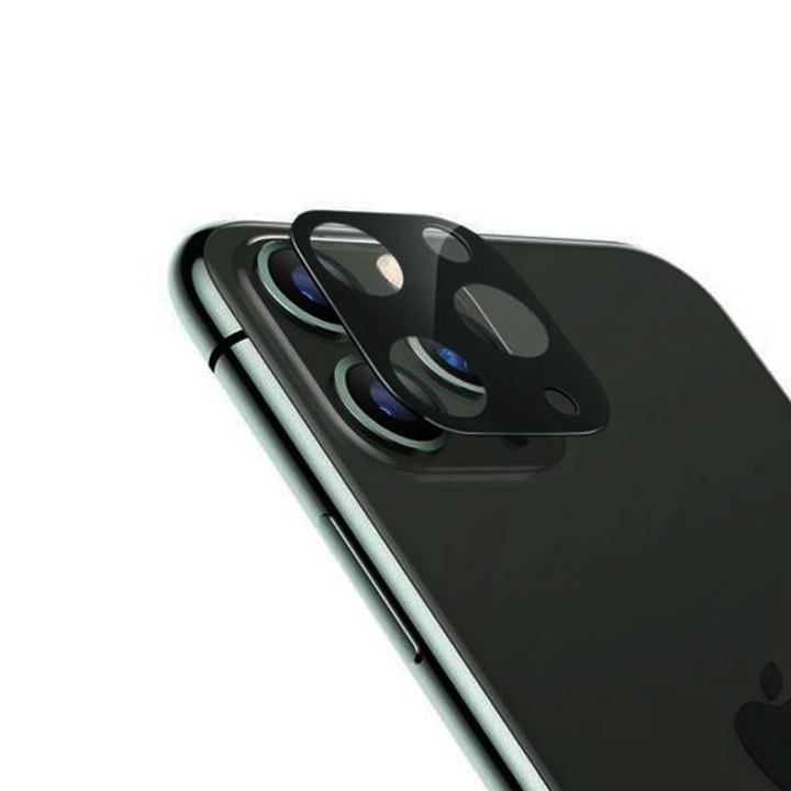 Стъклен протектор за камера Temperd Glass Apple iPhone 12 Pro Max, 3D, Черен