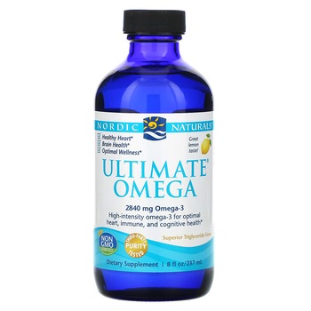 Supliment alimentar Nordic Naturals Ultimate Omega 2840mg, Lamaie 237ml Supliment alimentar Nordic Naturals Ultimate Omega 2840mg, Lamaie 237ml